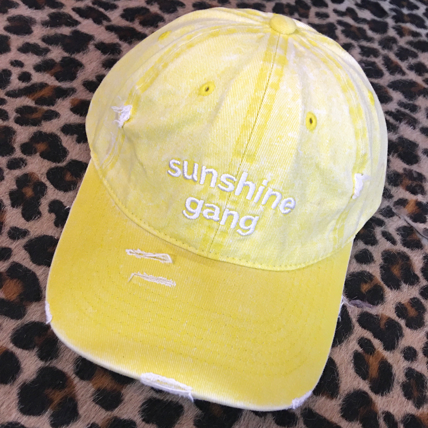 Yellow Sunshine Gang Hat
