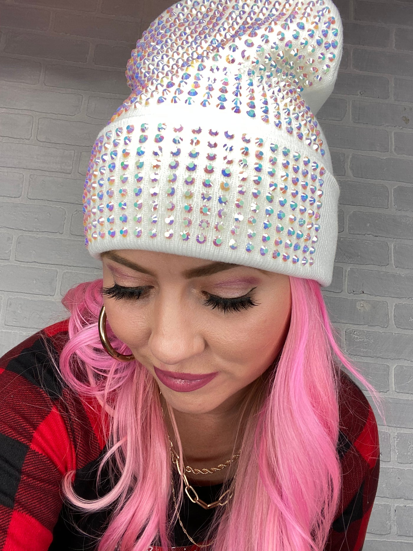 The Lauren Rhinestone Beanie