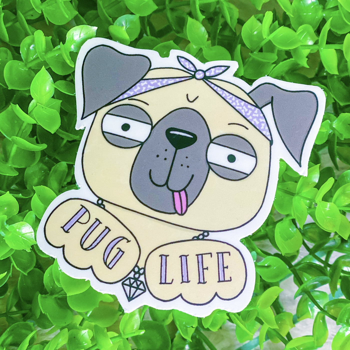 Pug Life Sticker