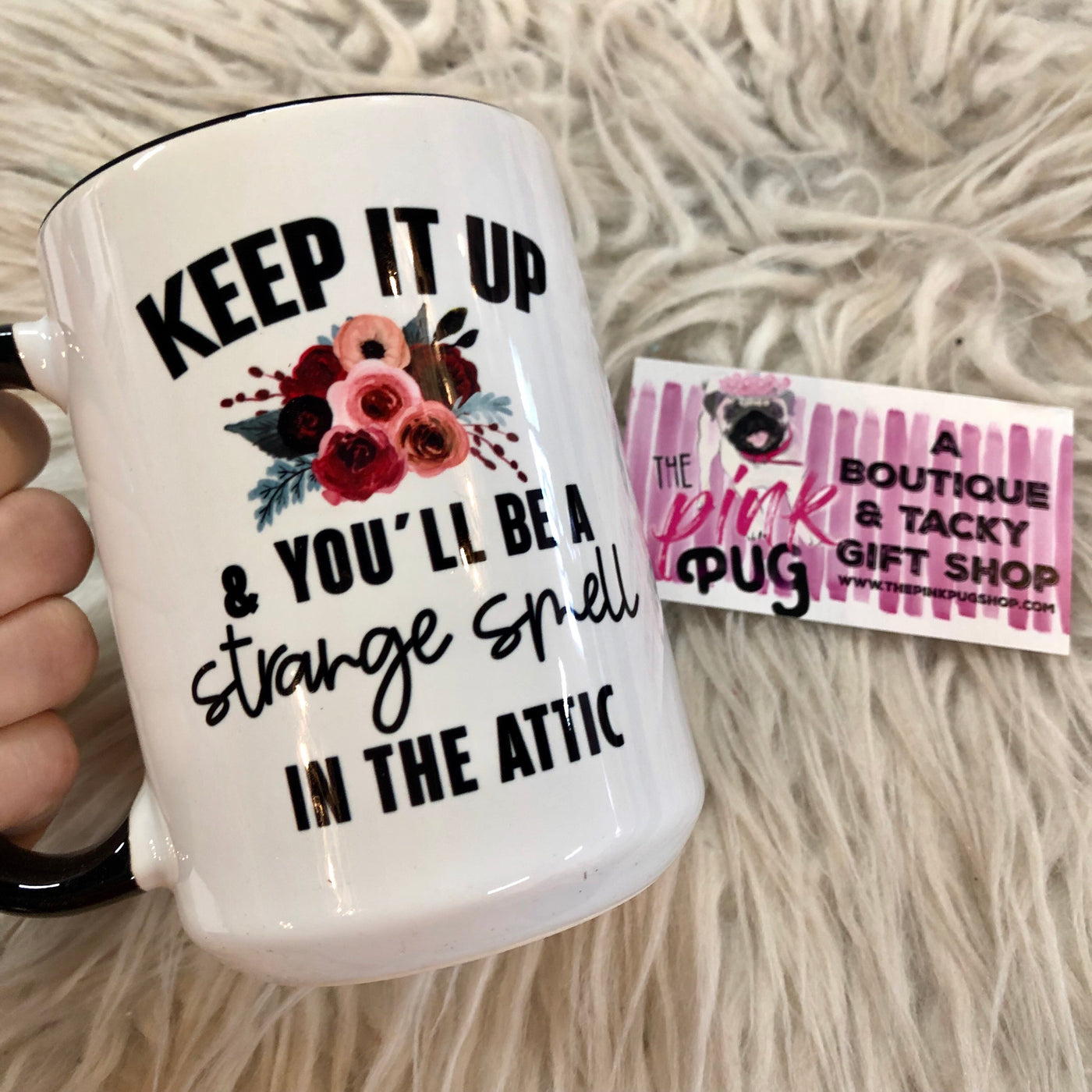 Strange Smell In The Attic Coffee Mug