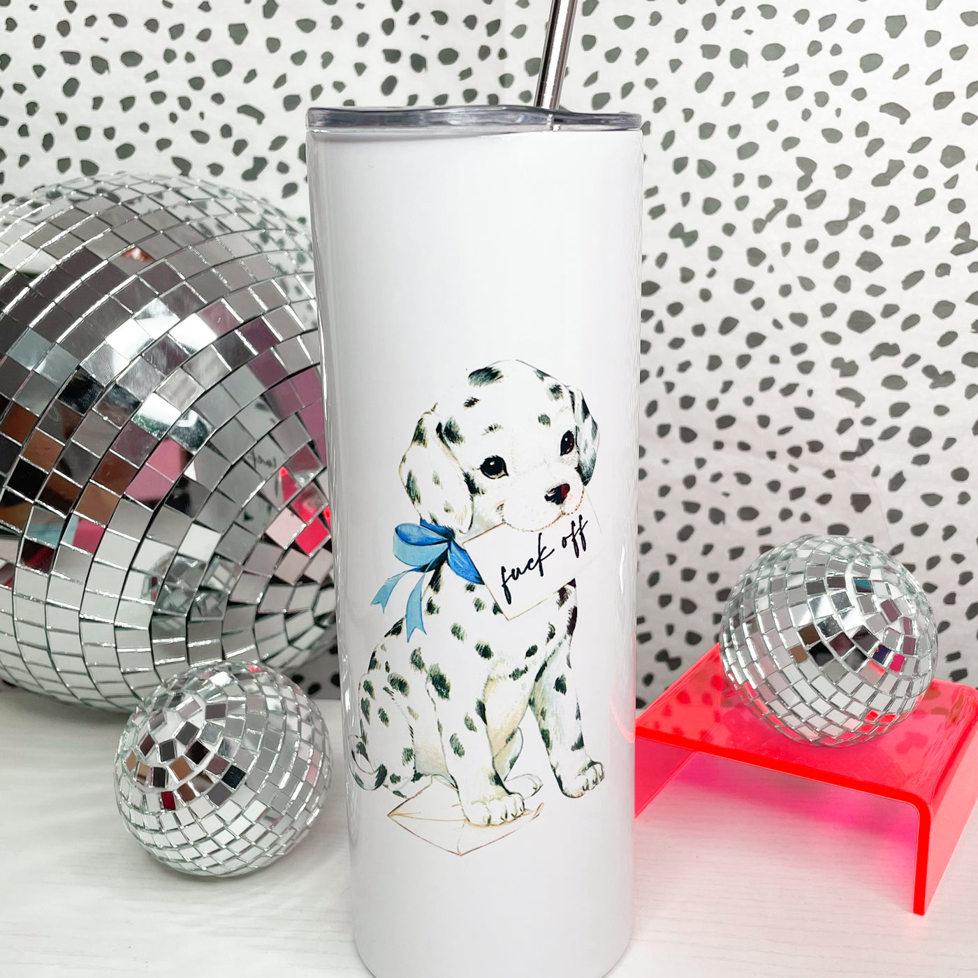 Dog Fuck Off Travel Tumbler