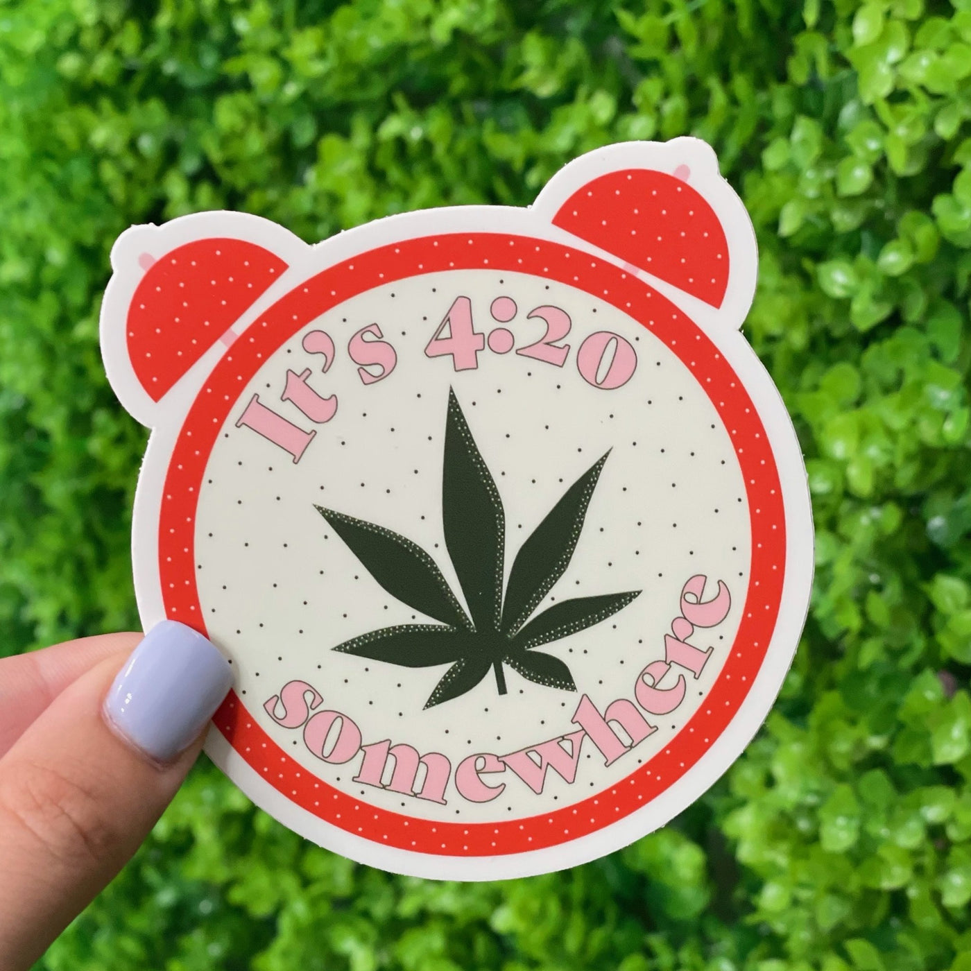 4:20 Somewhere Sticker