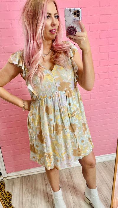 The Lily Floral Dress