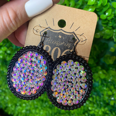 Diamond Oval 806 Earrings