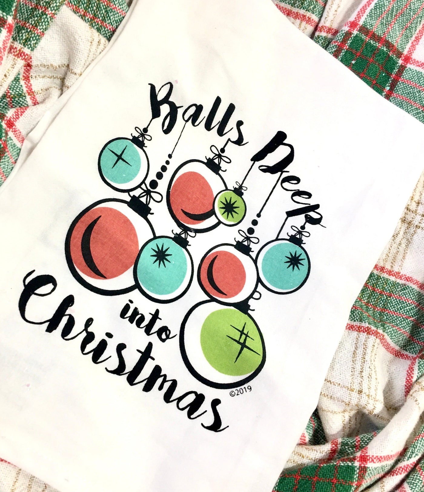 Balls Deep Kitchen Towel