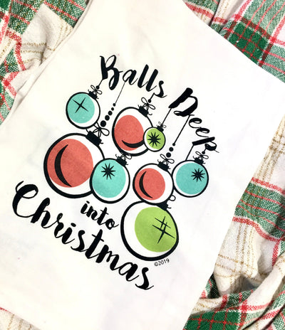 Balls Deep Kitchen Towel