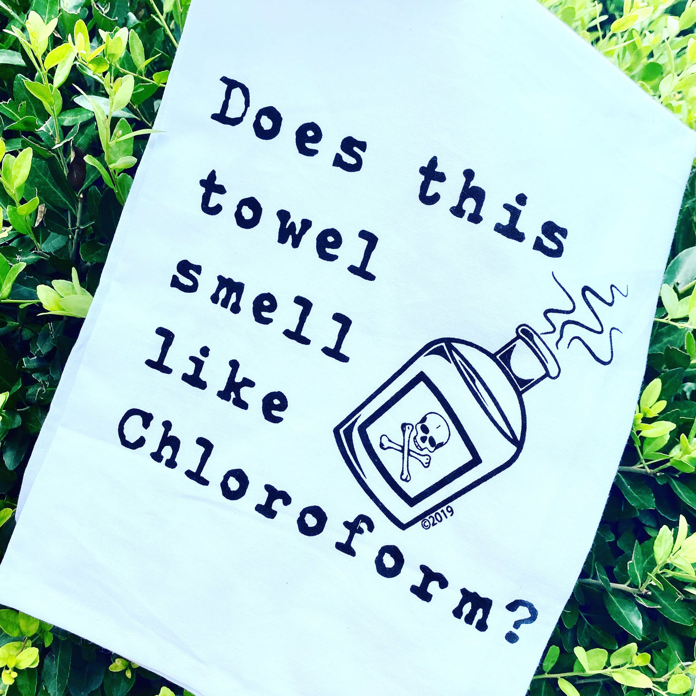 Smell Like Chloroform Towel
