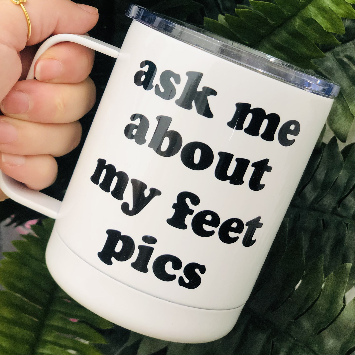 Feet Pics Travel Mug