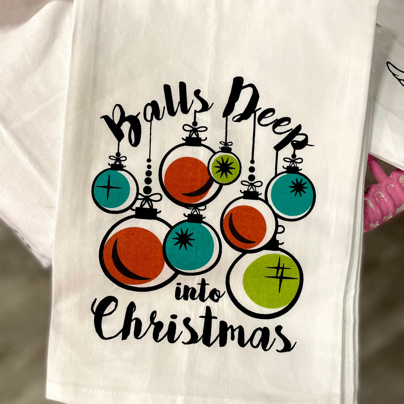 Balls Deep Kitchen Towel