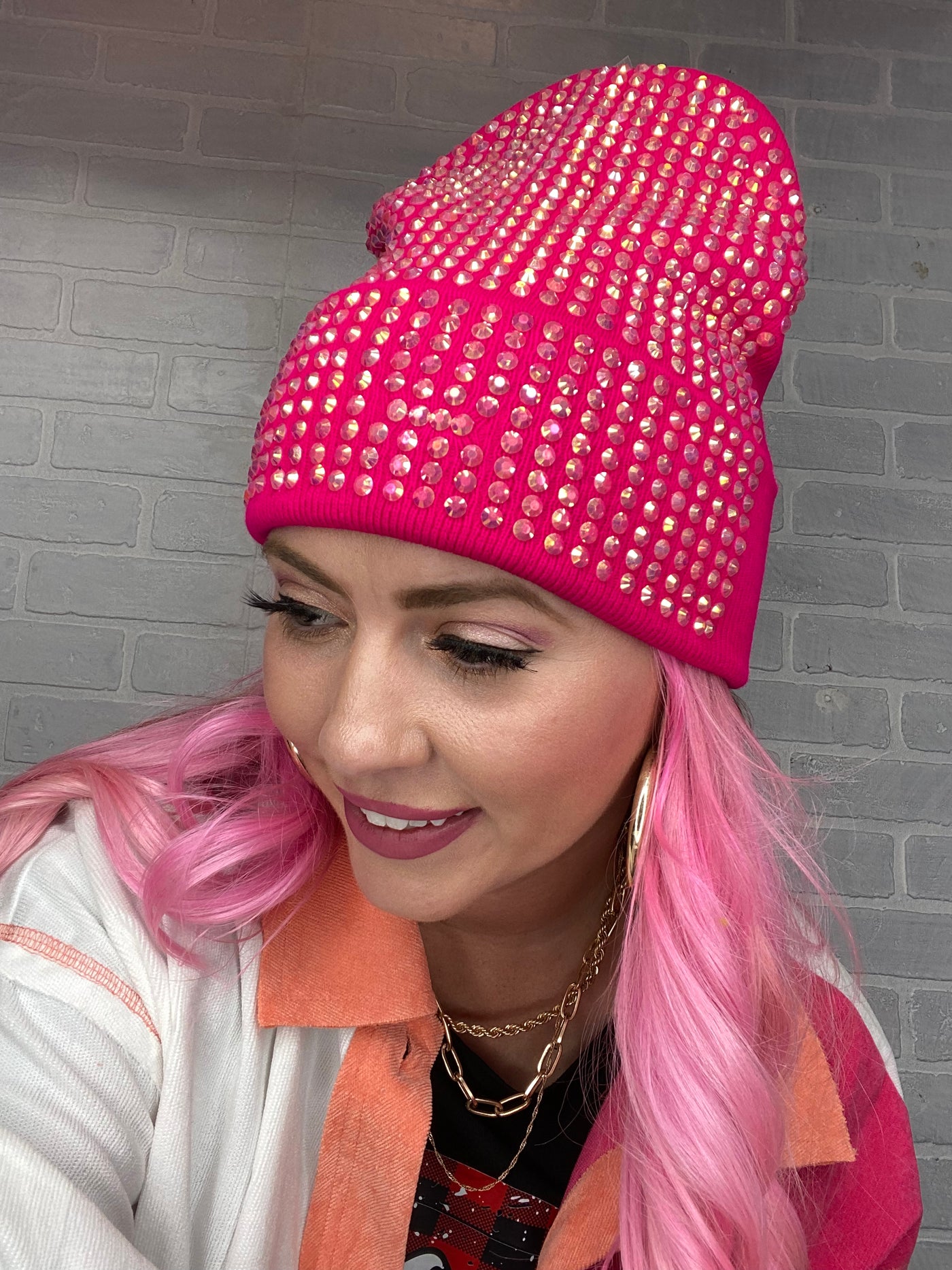 The Lauren Rhinestone Beanie