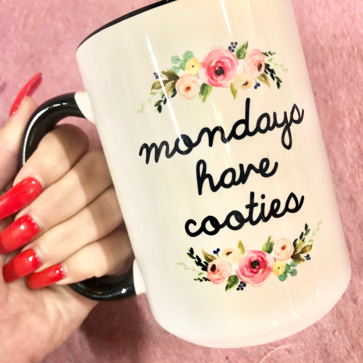 Mondays Have Cooties 15 oz Mug
