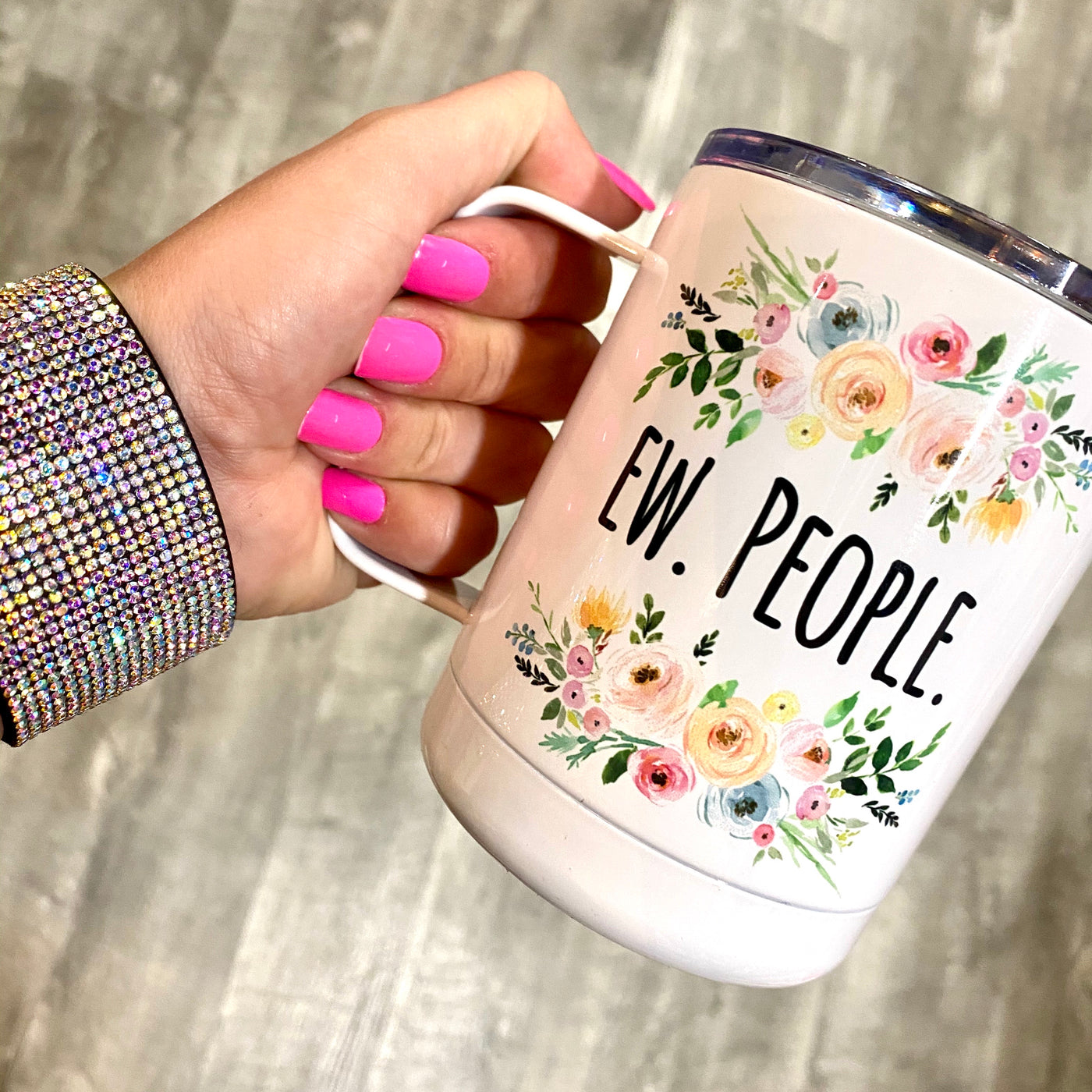 Ew, People Travel Mug