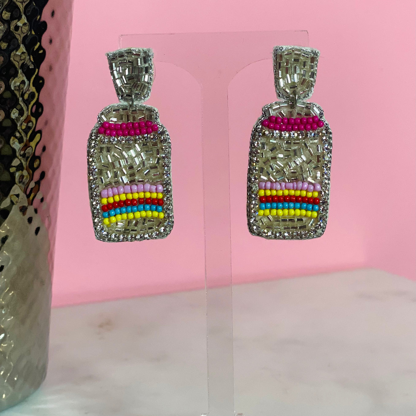 Bubbly Can Earrings