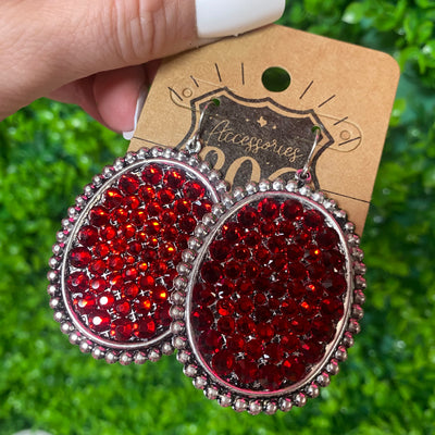 Diamond Oval 806 Earrings