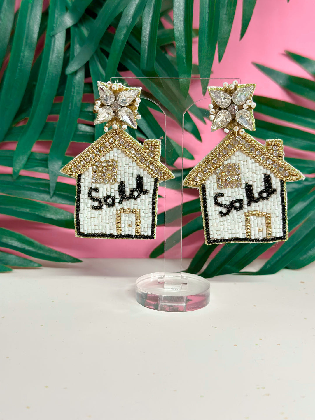 Sold Beaded Earrings