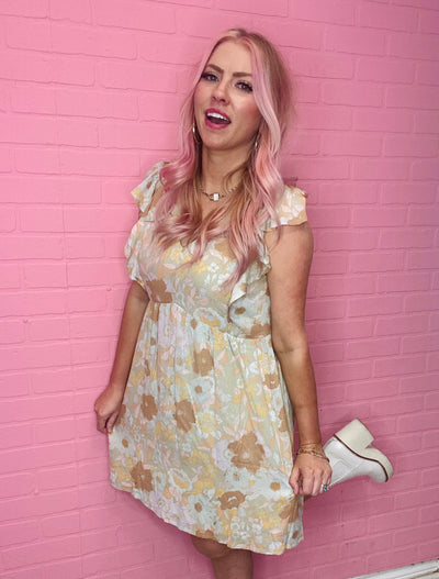 The Lily Floral Dress