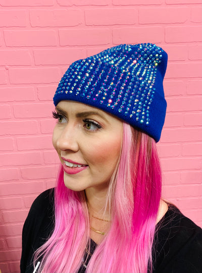 The Lauren Rhinestone Beanie