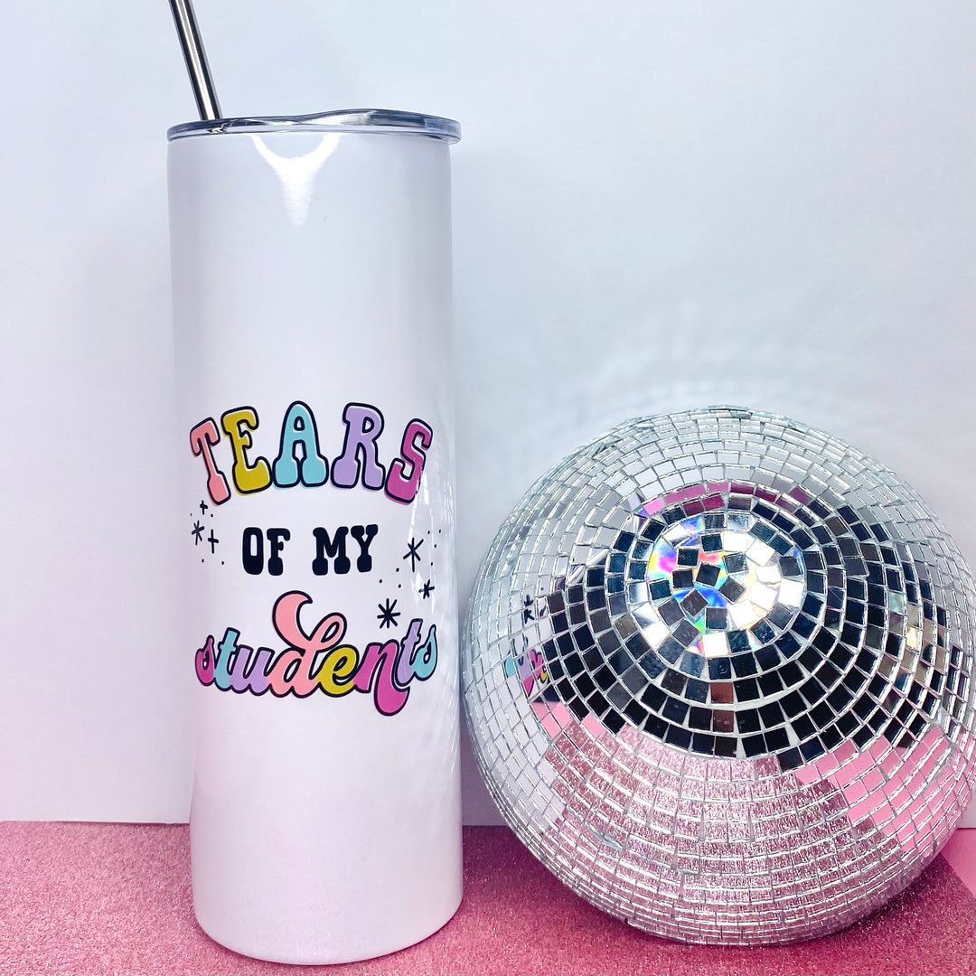 Tears of my Students Teacher Travel Tumbler