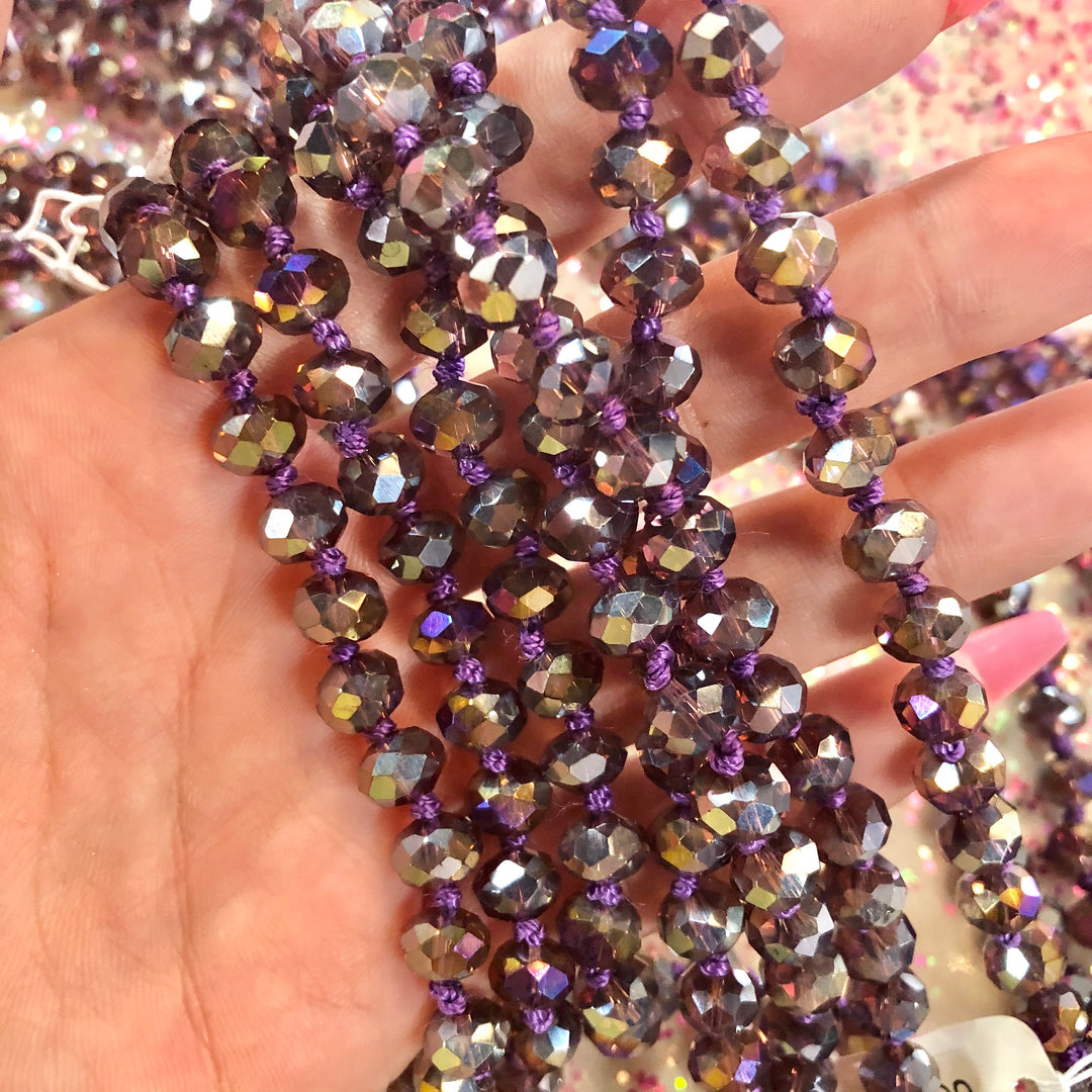 Long Layer Beaded Necklace