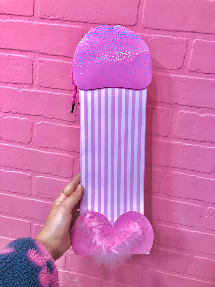 Pink Penis Gift Bag