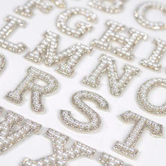 Chenille Pearl Patches A-Z