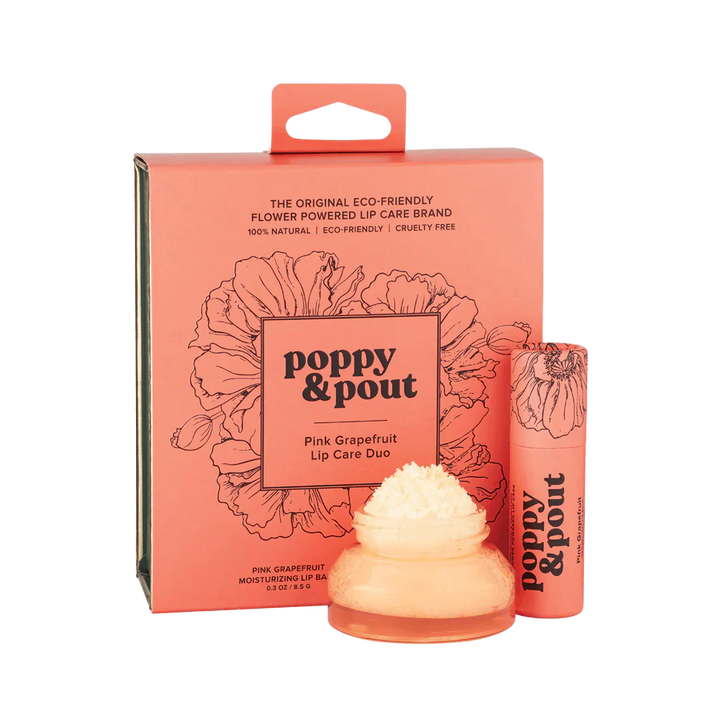 Poppy And Pout Lip Care Duo