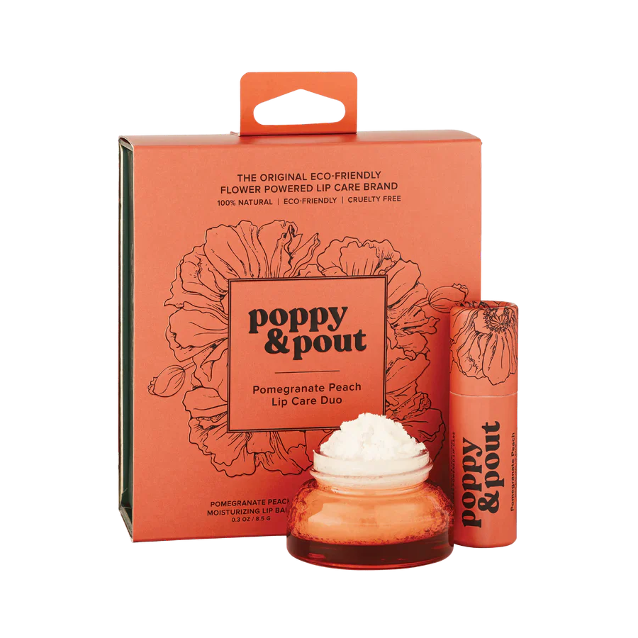 Poppy And Pout Lip Care Duo