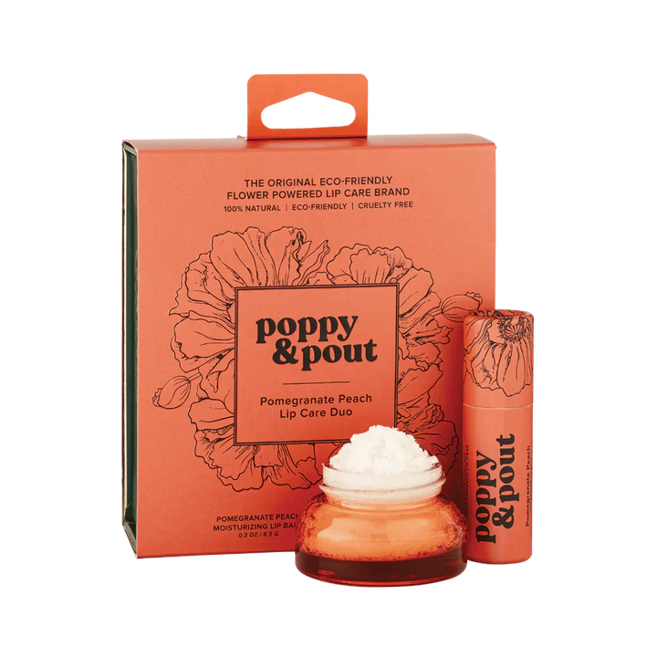 Poppy And Pout Lip Care Duo