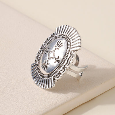 Western Oval Design Ring