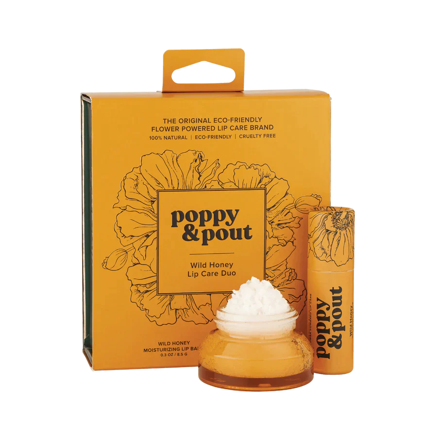 Poppy And Pout Lip Care Duo